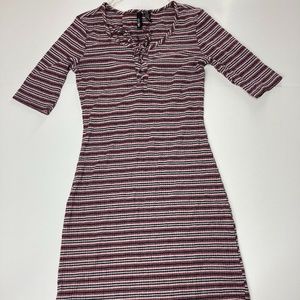 Striped T-shirt Dress
